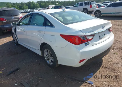2014 Hyundai Sonata Gls z USA, uszkodzony, nr VIN 5NPEB4AC4EH894997